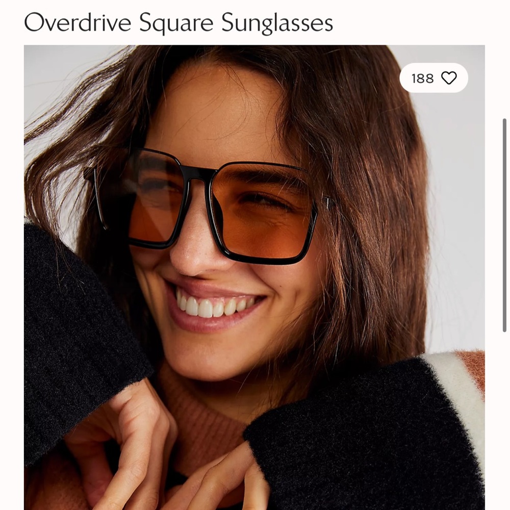 Brand New with Tags Free People Overdrive Sunglasses